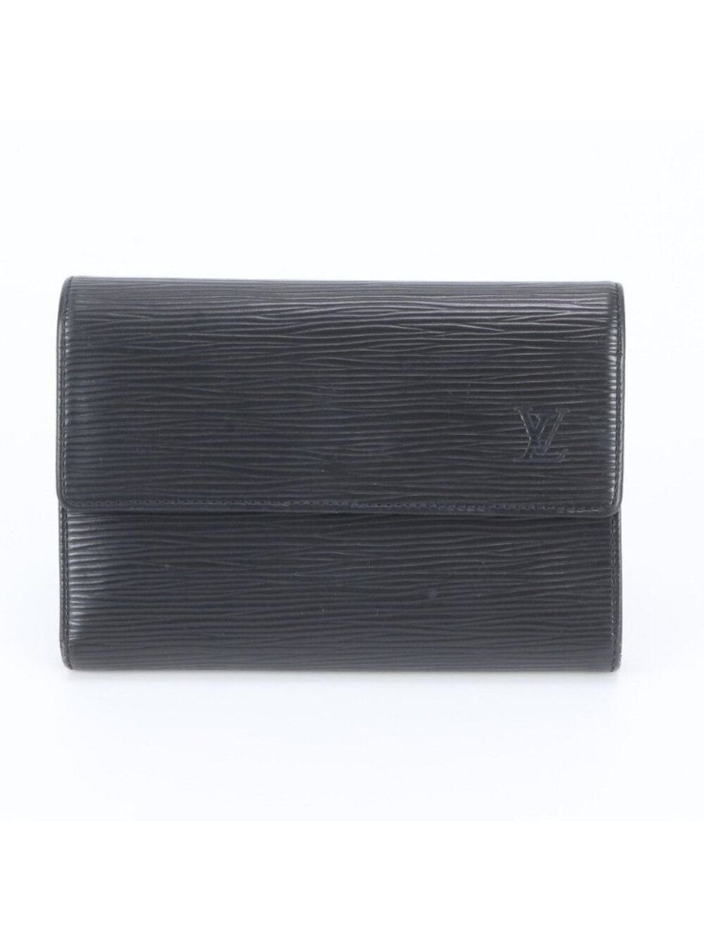 Louis Vuitton Epi Porte Tresor Etui Papiers Leather Bifold Wallet Compact